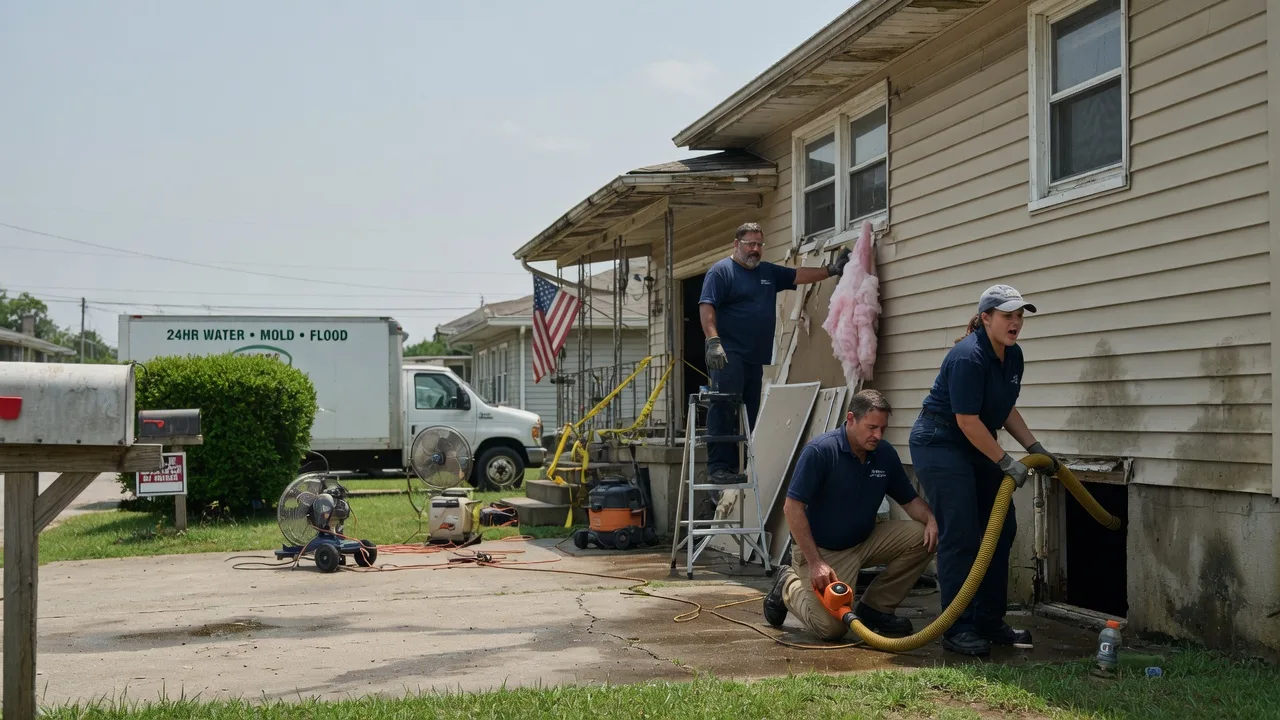 Water Damage Repair in Pontotoc, TX near me